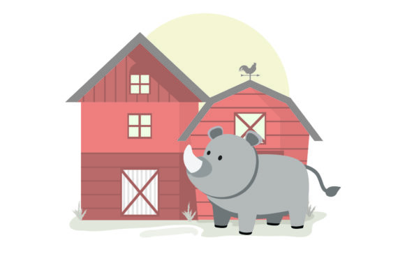 Cute Animal Rinocheros: A Charming Typeface for Modern Brands