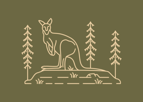 The Wild Kangaroo Australian Animal: A Designer's Guide to This Premium Typeface