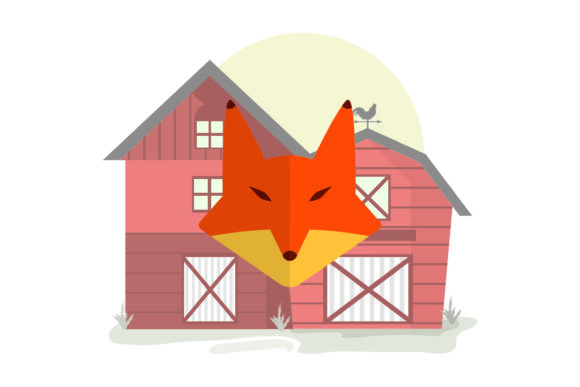 Unleashing the Charm of the Cute Animal Head Fox Design