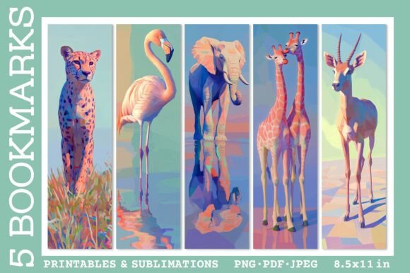 Wild Animal Bookmark Books Bookmark PNG: A Designer's Guide