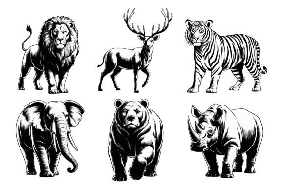 Wildlife Animal Vector Bundle: Your Go-To Design Asset